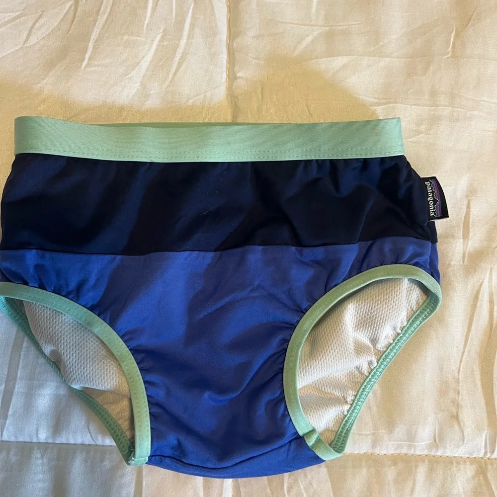 Kids Swim Diaper - Blue and Green